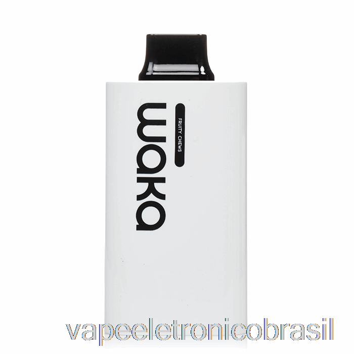 Vape Eletrônico Waka Sopro Pa10000 Mastigáveis ​​frutados Descartáveis